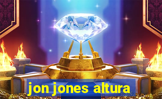 jon jones altura